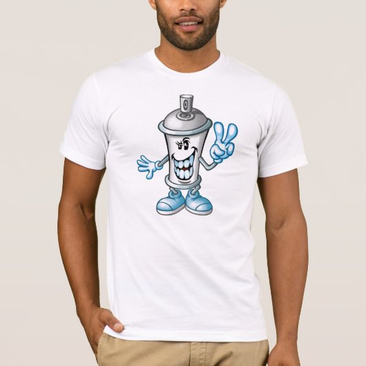 Happy Paint Spray T-Shirt (Vorderseite)