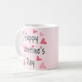Happy Palentine's Day Valentine's Day Coffee Tasse (Vorderseite Links)