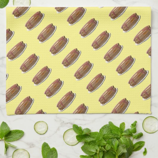 Happy Pancake Day Geschirrtuch (Gefaltet)