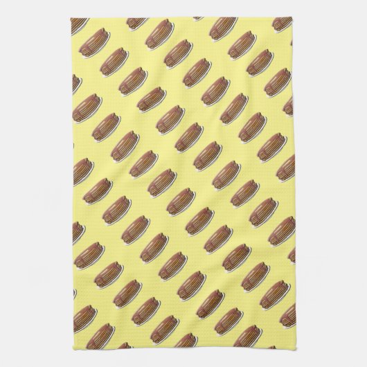 Happy Pancake Day Geschirrtuch (Vertikal)