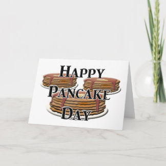 Happy Pancake Day Karte