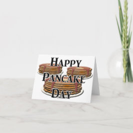 Happy Pancake Day Karte