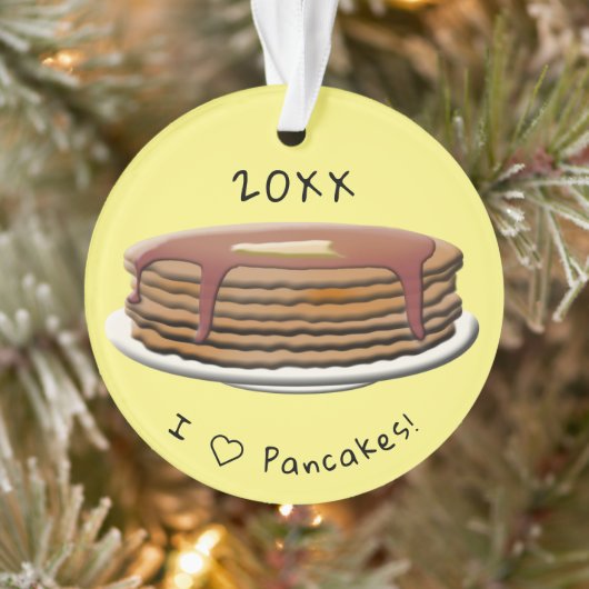 Happy Pancake Day Ornament (Baum)