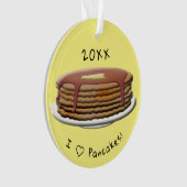 Happy Pancake Day Ornament (Vorderseite)
