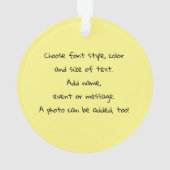 Happy Pancake Day Ornament (Rückseite)