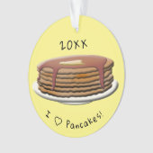 Happy Pancake Day Ornament (Vorderseite)