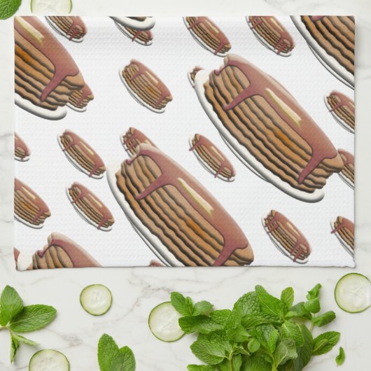 Happy Pancake Day - Pancake Stack Handtuch (Gefaltet)