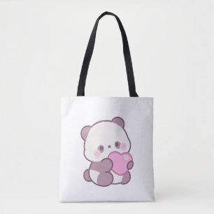 Happy Panda Design Positive Niedliche Vibes Tasche
