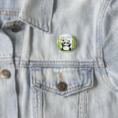 Happy Panda mit Bamboo & Cherry Blossom Button (Beispiel)