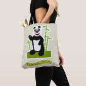 Happy Panda-monium Panda Bear Cartoon Tasche (Von Nahem)