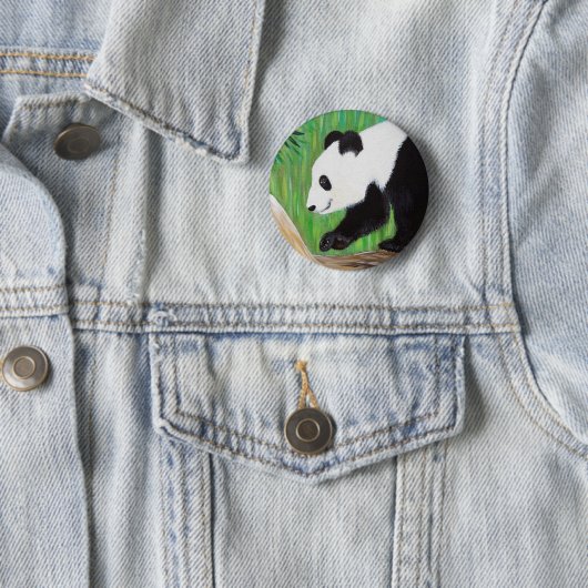 Happy Panda Painting Button (Beispiel)