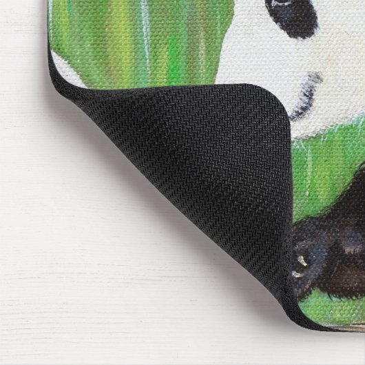 Happy Panda Painting Mouse Pad Mousepad (Ecke)