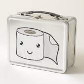 Happy Paper Metall Brotdose (Vorderseite)