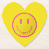 Happy Paper Untersetzer (Vorderseite)