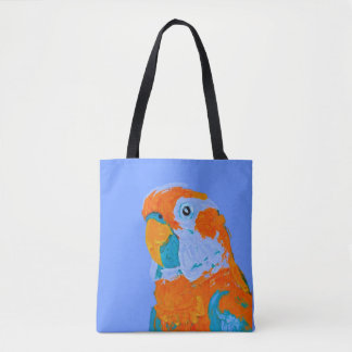 Happy Parrot Tote Bag Tasche