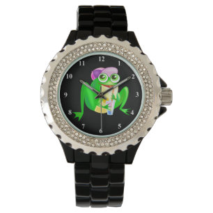 Happy Party Frog - Armbanduhr