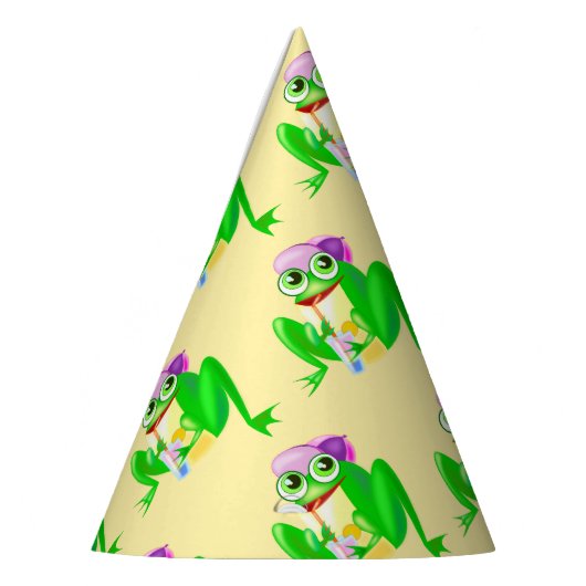 Happy Party Frog Partyhütchen (Links)