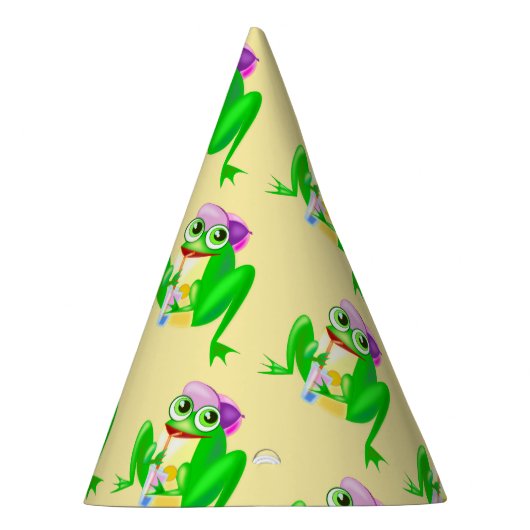 Happy Party Frog Partyhütchen (Rechts)