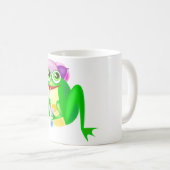 Happy Party Frog Tasse - Spaß - Malerei (VorderseiteRechts)