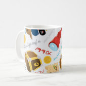Happy Party Pirate Kaffeetasse (Vorderseite Links)