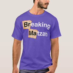 Happy Passover Breaking Matzah Afikoman Familie Se T-Shirt