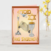 Happy Passover Card Karte (Gelbe Blume)