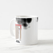 Happy Passover Cartoon Kaffeetasse (Vorderseite Links)