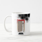 Happy Passover Cartoon Kaffeetasse (Links)