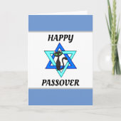 Happy Passover Cats Karte (Vorderseite)