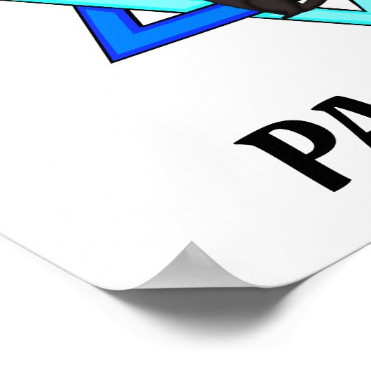 Happy Passover Cats Poster (Ecke)