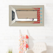 Happy Passover Exodus Cartoon Gruß Banner (Insitu)