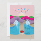 Happy Passover Exodus Cartoon Gruß Karte (Rückseite)