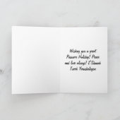 Happy Passover Feiertagskarte (Innenseite)