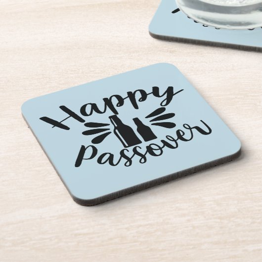Happy Passover Getränkeuntersetzer (Linke Seite)