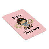 Happy Passover Girl Magnet (Rechte Seite)
