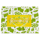 Happy Passover Große Geschenktüte (Vorderseite)