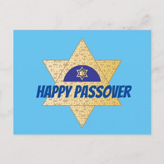 Happy Passover Grußkarte Feiertagspostkarte (Vorderseite)