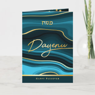 Happy Passover Holiday Card mit Gold Feiertagskarte