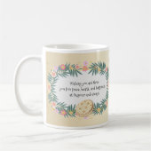 Happy Passover Holiday Pesach Seder Kaffeetasse (Links)
