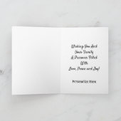 Happy Passover Jewish Star Karte (Innenseite)