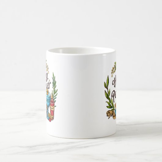 Happy Passover Kaffeetasse (Mittel)