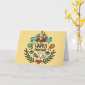 Happy Passover Karte (Gelbe Blume)