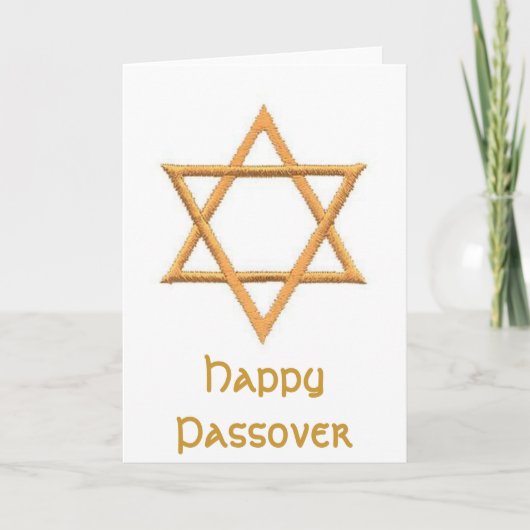 Happy Passover Karte (Vorderseite)