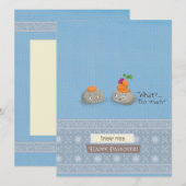 Happy Passover-Karte mit Umschlag Feiertagskarte (Vorne/Hinten)