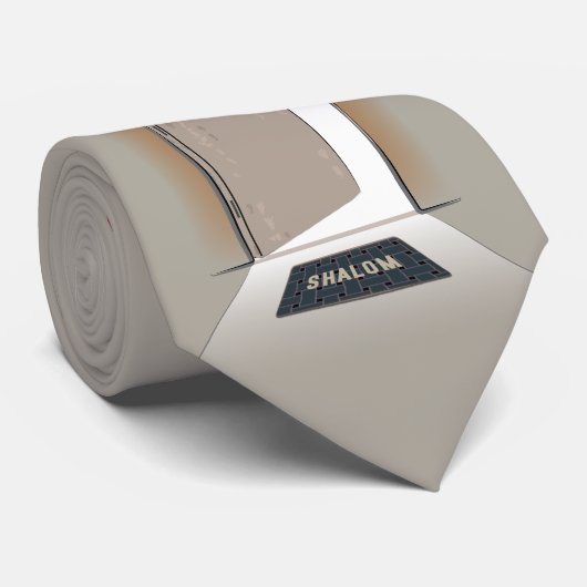 Happy Passover Krawatte (Gerollt)