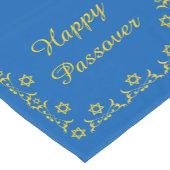 Happy Passover Kurz Table Runner Kurzer Tischläufer (Ecke)