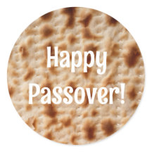 Happy Passover Matzah Sticker