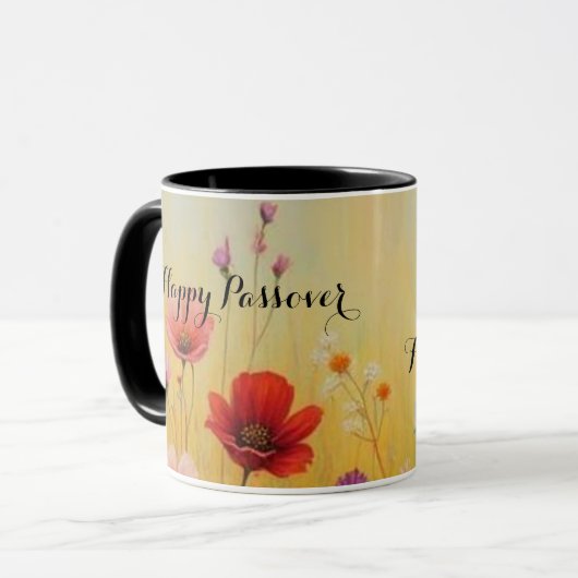 "Happy Passover" Mug Tasse (Vorderseite Links)