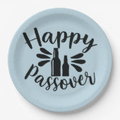 Happy Passover Pappteller (Vorderseite)
