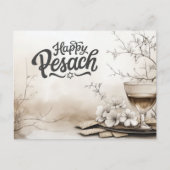 Happy Passover Pesach Judisch Postkarte (Vorderseite)